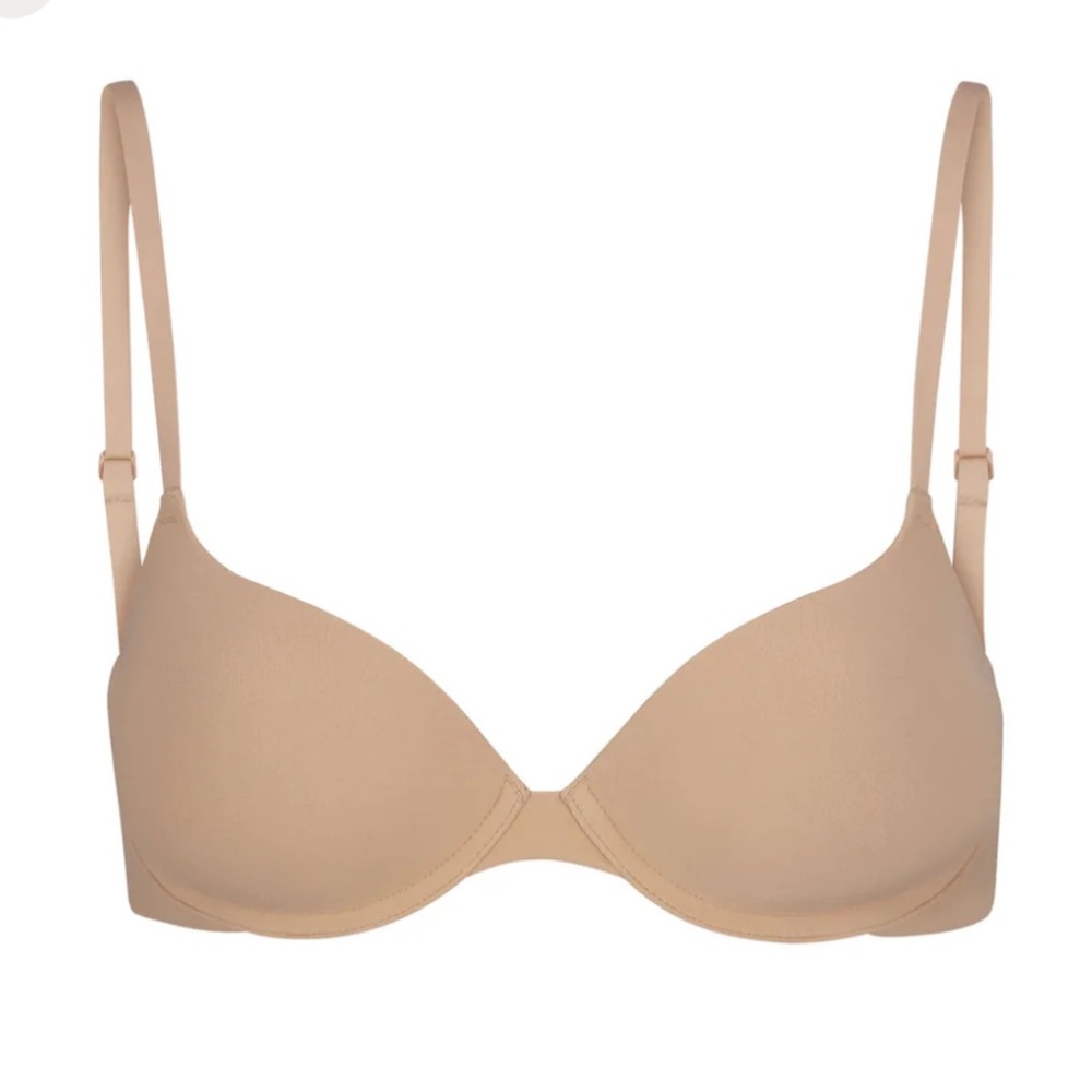 NEW SKIMS Fits Everybody Push Up Bra Clay NWT - Picture 2 of 4